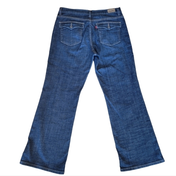 Levi's Bootcut Denim Jeans Size 14P - Picture 1 of 4